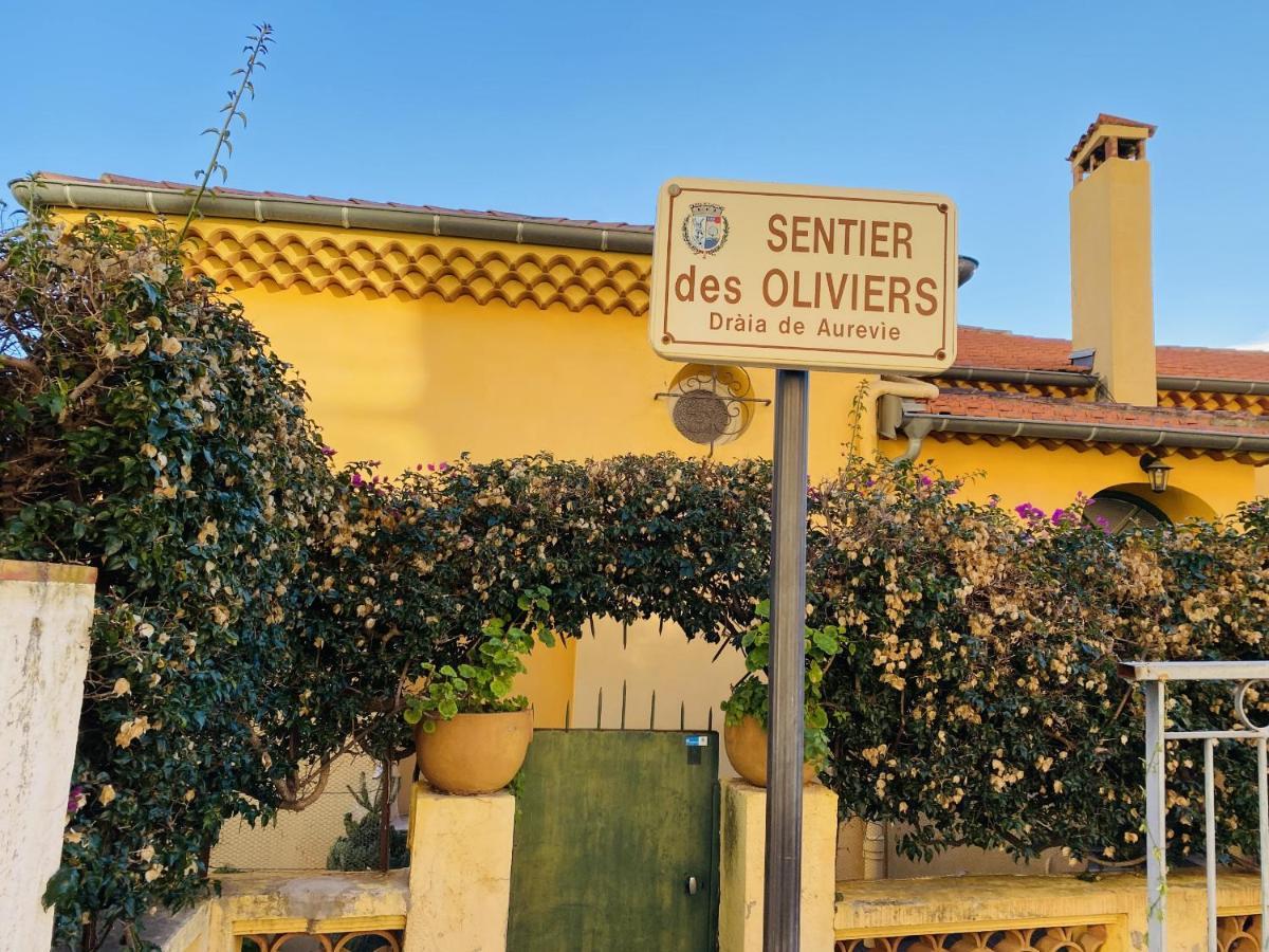 Le Vigia-Vue Mer-Terrasse-Climatisation-Parking Menton Exterior foto