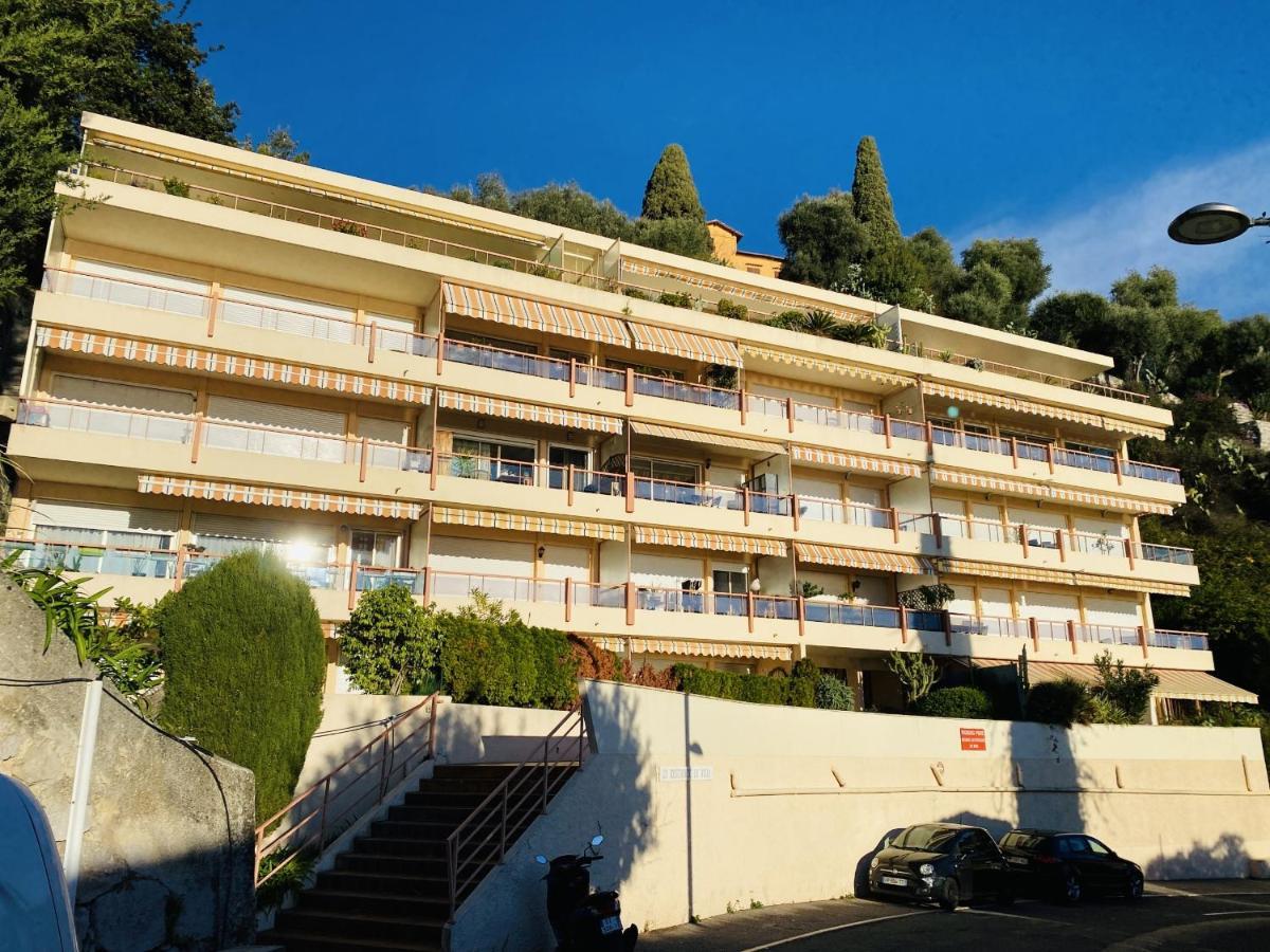Le Vigia-Vue Mer-Terrasse-Climatisation-Parking Menton Exterior foto
